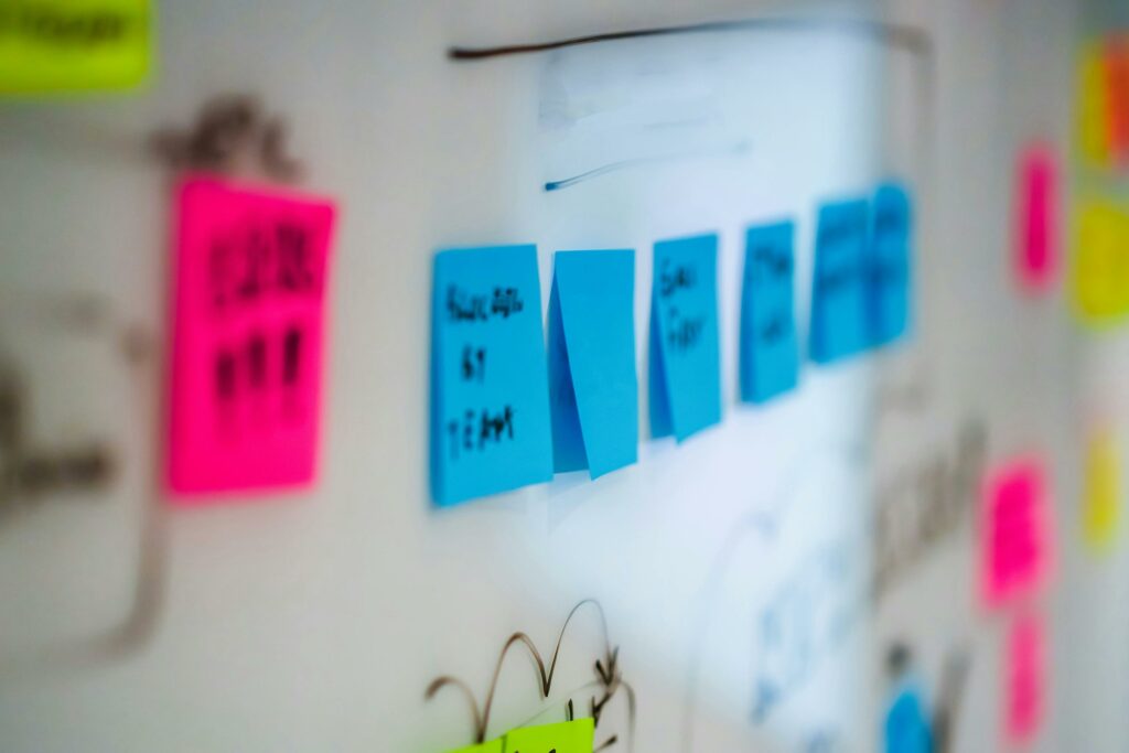 planificacion con postits